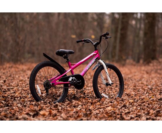 Детский велосипед Lenjoy Finder 20 (розовый), Цвет: розовый, изображение 3