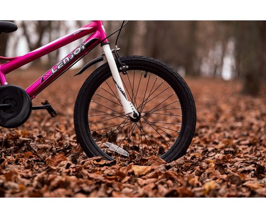 Детский велосипед Lenjoy Finder 20 (розовый), Цвет: розовый, изображение 4