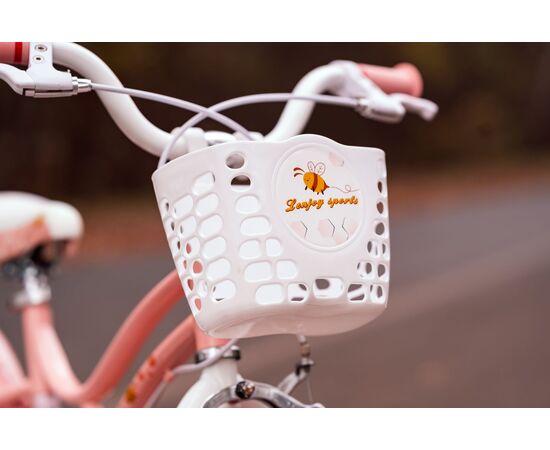 Детский велосипед Lenjoy Beehive 18 (розовый), изображение 3