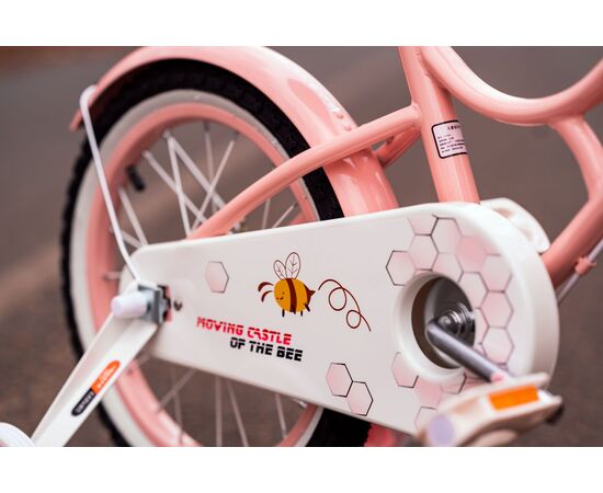 Детский велосипед Lenjoy Beehive 18 (розовый), изображение 5
