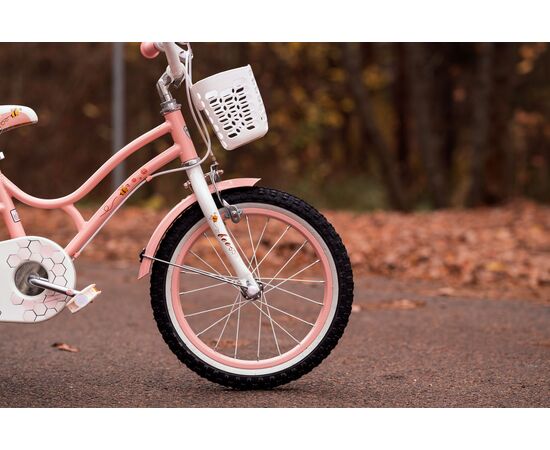 Детский велосипед Lenjoy Beehive 18 (розовый), изображение 7