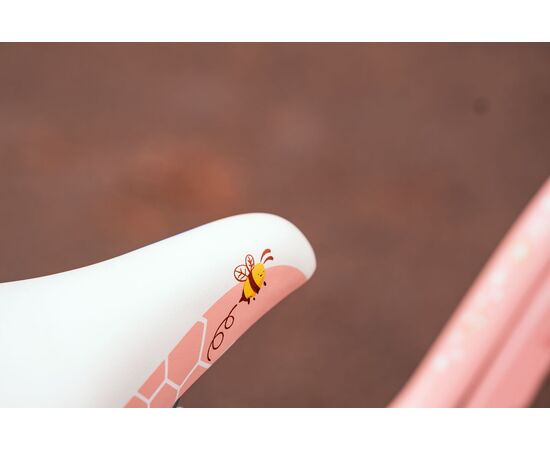 Детский велосипед Lenjoy Beehive 18 (розовый), изображение 9