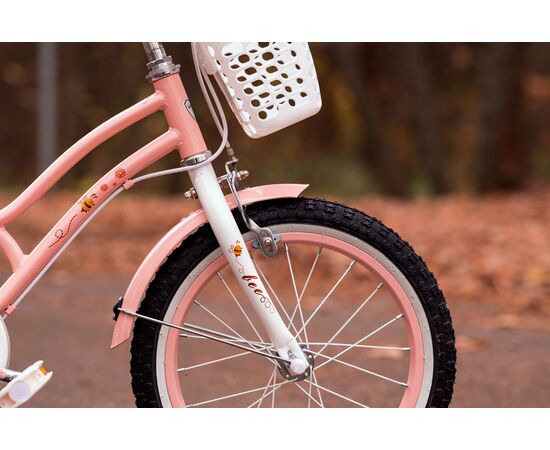 Детский велосипед Lenjoy Beehive 18 (розовый), изображение 10