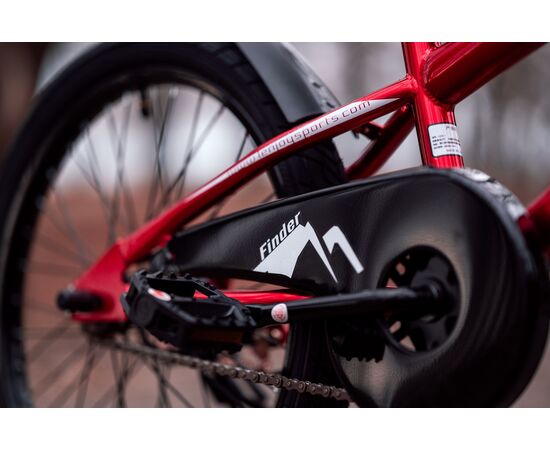 Детский велосипед Lenjoy Finder 20 (красный), Цвет: красный, изображение 6