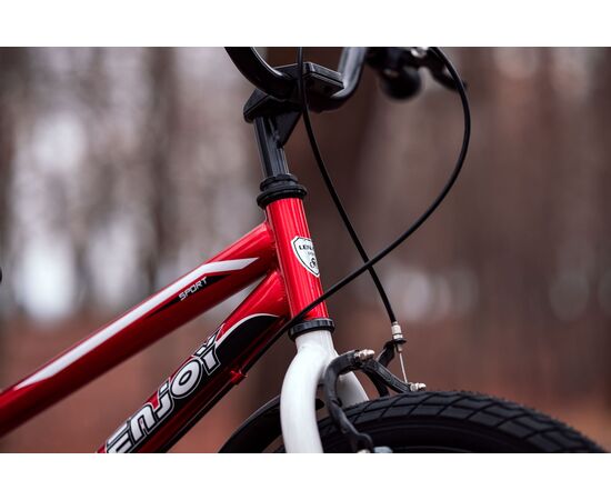 Детский велосипед Lenjoy Finder 20 (красный), Цвет: красный, изображение 7