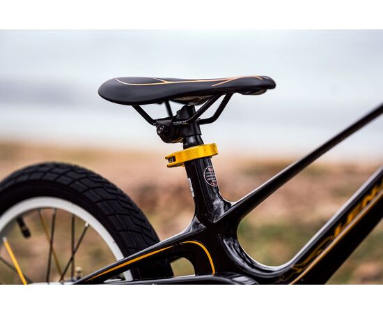 Детский велосипед Lenjoy Shadow 16 (чёрно-жёлтый), Цвет: жёлтый, изображение 6