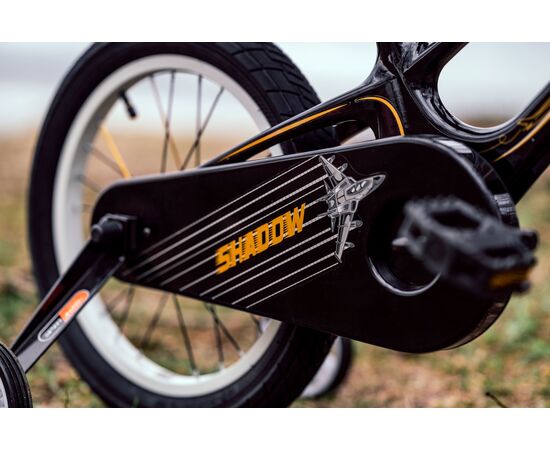 Детский велосипед Lenjoy Shadow 16 (чёрно-жёлтый), Цвет: жёлтый, изображение 7