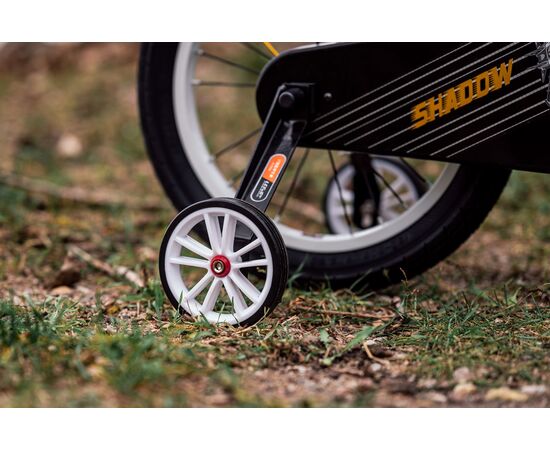 Детский велосипед Lenjoy Shadow 16 (чёрно-жёлтый), Цвет: жёлтый, изображение 9