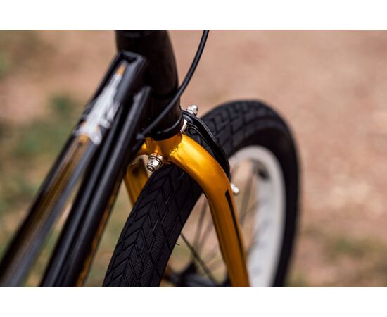 Детский велосипед Lenjoy Shadow 16 (чёрно-жёлтый), Цвет: жёлтый, изображение 10