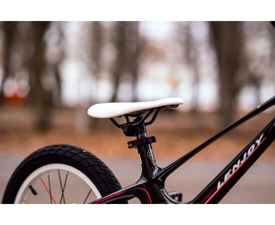 Детский велосипед Lenjoy Shadow 16 (чёрно-красный), Цвет: красный, изображение 6