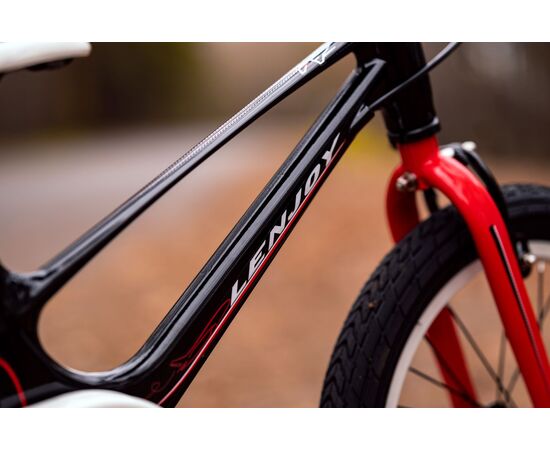 Детский велосипед Lenjoy Shadow 16 (чёрно-красный), Цвет: красный, изображение 10