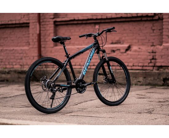 Велосипед RENOME HONOR 27,5" (черно-синий), изображение 2