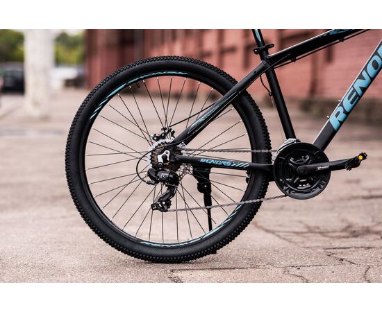 Велосипед RENOME HONOR 27,5" (черно-синий), изображение 5