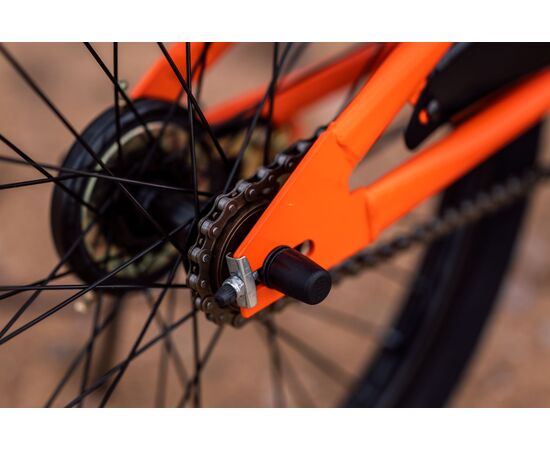 Детский велосипед Lenjoy Finder 20 (оранжевый), Цвет: оранжевый, изображение 4