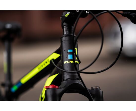 Велосипед RENOME ADVENT 27,5" (черно-желтый), изображение 5