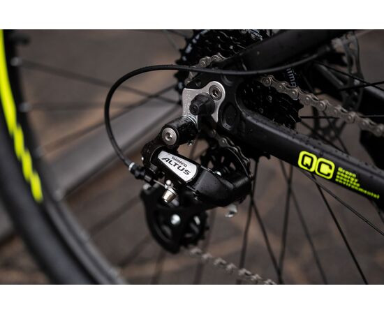 Велосипед RENOME ADVENT 27,5" (черно-желтый), изображение 8