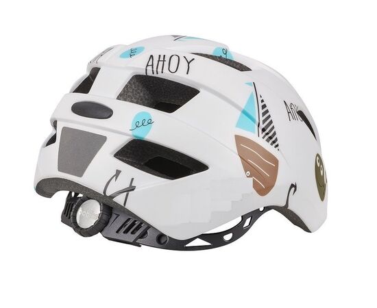 Шлем велосипедный детский Cigna WT-020 (белый/фиолетовый), Цвет: фиолетовый, Размер: 48-53, изображение 2