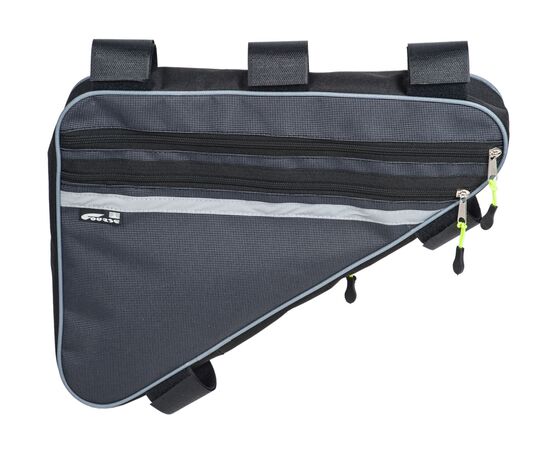 Велосумка Course «Мастер» под раму большая «Актив» (серый), изображение 2