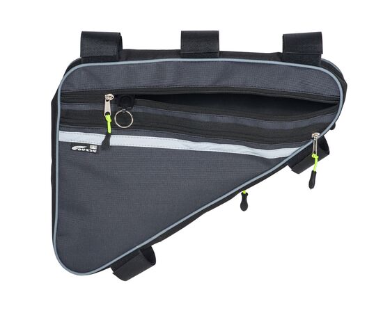 Велосумка Course «Мастер» под раму большая «Актив» (серый), изображение 3