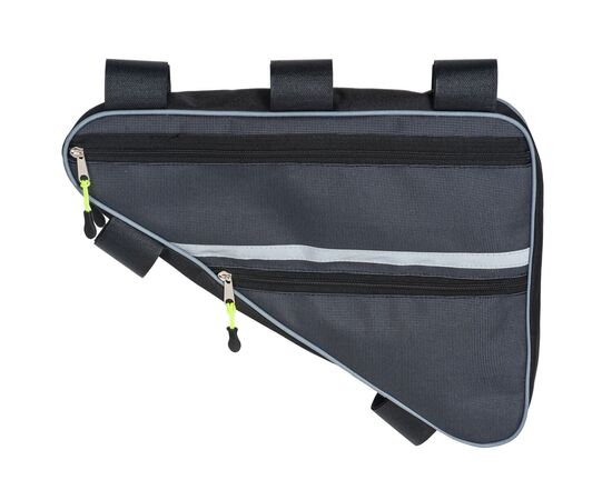 Велосумка Course «Мастер» под раму большая «Актив» (серый), изображение 4