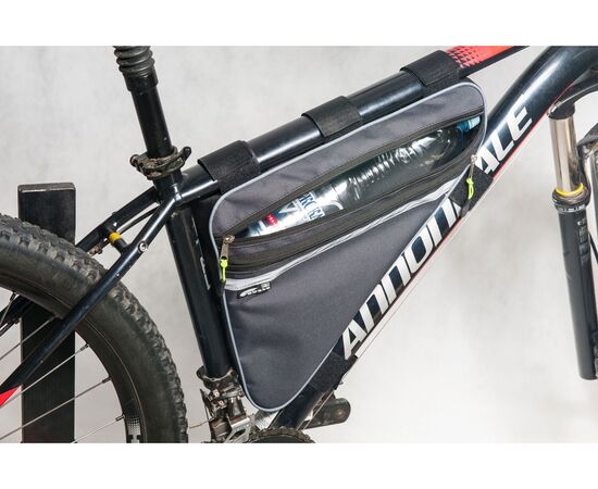 Велосумка Course «Мастер» под раму большая «Актив» (серый), изображение 6