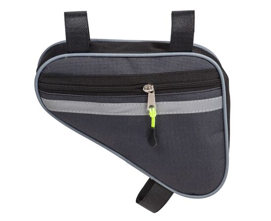 Велосумка Course «Мастер» под раму малая «Актив» (серый), изображение 4