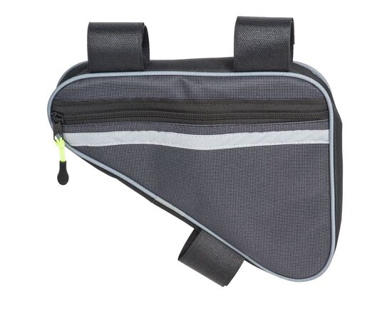 Велосумка Course «Мастер» под раму средняя «Актив» (серый), изображение 3