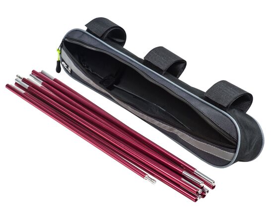 Велосумка Course Фиш под раму (серый), изображение 5