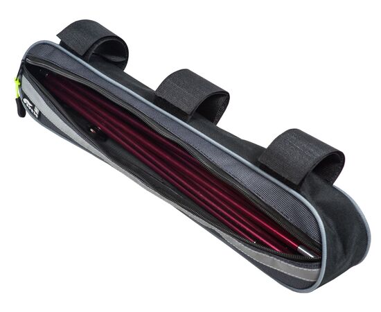 Велосумка Course Фиш под раму (серый), изображение 6