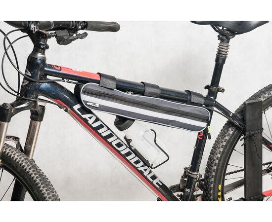 Велосумка Course Фиш под раму (серый), изображение 7