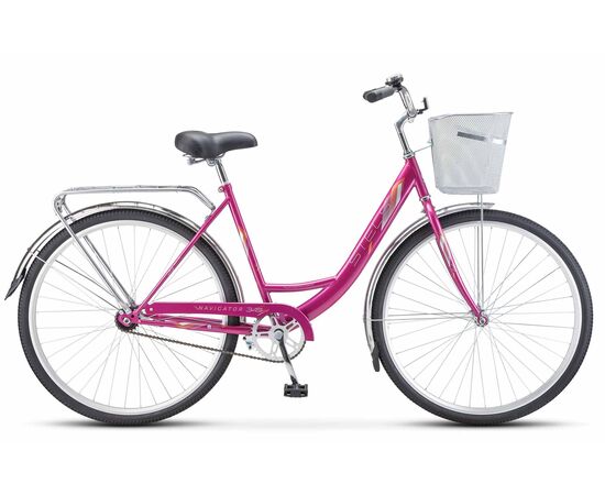 Велосипед Stels Navigator 345 28" (пурпурный), Цвет: розовый, Размер рамы: 20"