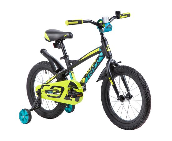 Велосипед Novatrack Tornado 16” (чёрный), изображение 2