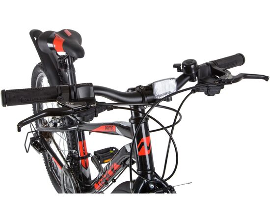 Велосипед Novatrack Prime 18.V 24" (чёрный), Цвет: черный, Размер рамы: 13", изображение 4
