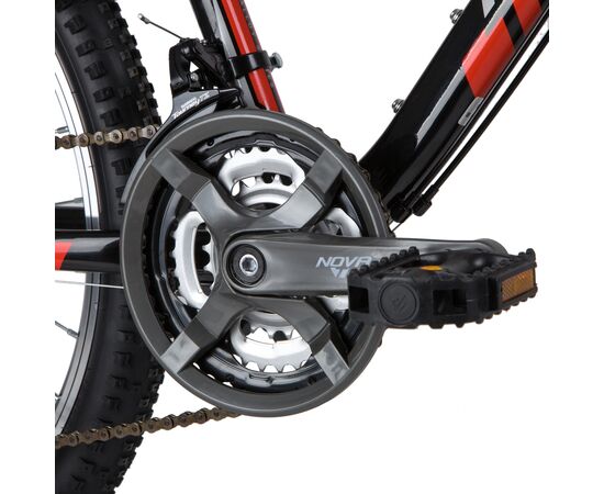 Велосипед Novatrack Prime 18.V 24" (чёрный), Цвет: черный, Размер рамы: 13", изображение 5