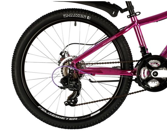 Велосипед Novatrack Katrina 21.D 24" (2020, розовый металлик), изображение 3