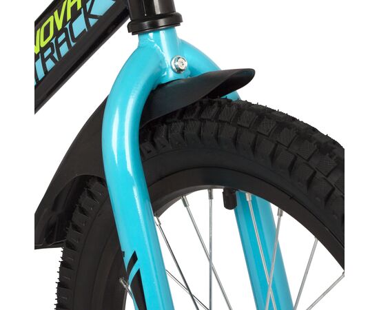 Велосипед Novatrack Valiant 18" new (чёрный), Цвет: черный, изображение 4