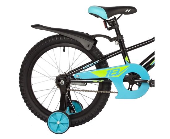Велосипед Novatrack Valiant 18" new (чёрный), Цвет: черный, изображение 5