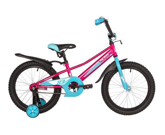 Велосипед Novatrack Valiant 18" new (фуксия), Цвет: розовый