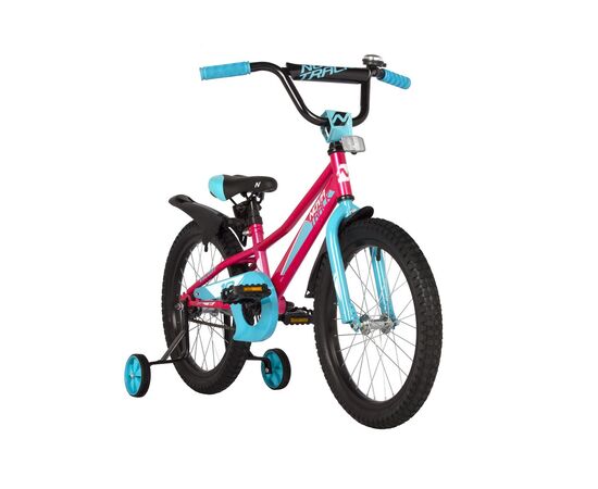 Велосипед Novatrack Valiant 18" new (фуксия), Цвет: розовый, изображение 2