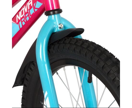 Велосипед Novatrack Valiant 18" new (фуксия), Цвет: розовый, изображение 4