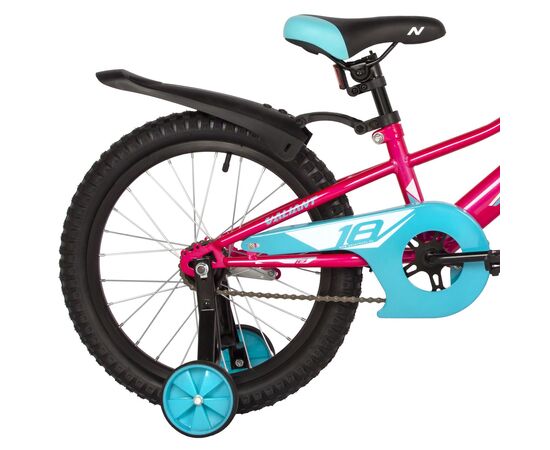 Велосипед Novatrack Valiant 18" new (фуксия), Цвет: розовый, изображение 5