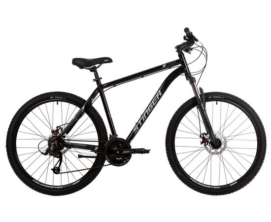 Велосипед Stinger Element Std SE 27.5" (чёрный), Цвет: черный, Размер рамы: 18"