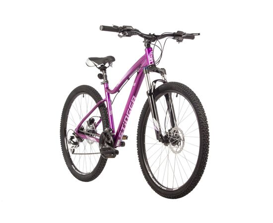 Велосипед Stinger Vega EVO 27.5" (фиолетовый), Цвет: фиолетовый, Размер рамы: 15", изображение 2
