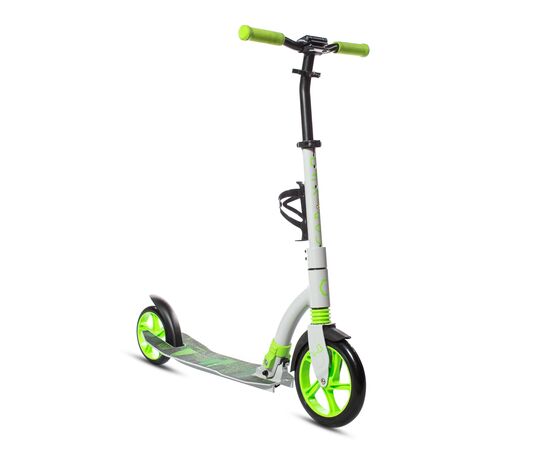 Самокат COD-X 4.0 (серебристо-зеленый), Цвет: серый, изображение 4