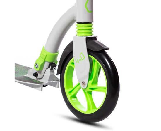 Самокат COD-X 4.0 (серебристо-зеленый), Цвет: серый, изображение 5