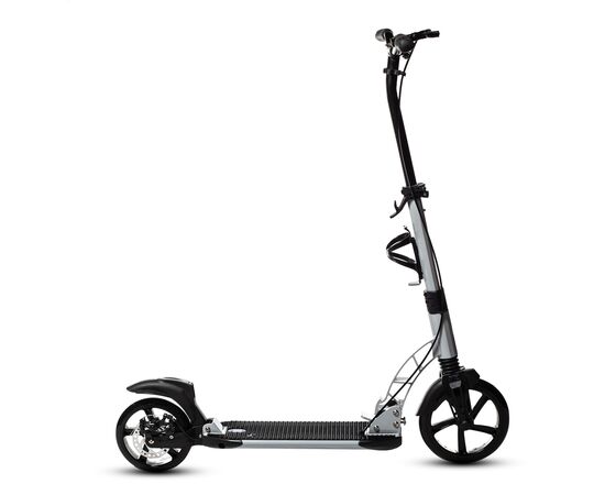 Самокат COD-X 5.0 с дисковым тормозом (серый), Цвет: серый, изображение 2