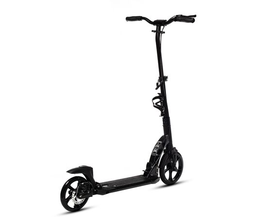 Самокат COD-X 5.0 с дисковым тормозом (черный), Цвет: черный, изображение 3