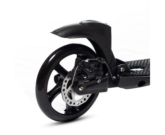 Самокат COD-X 5.0 с дисковым тормозом (черный), Цвет: черный, изображение 5