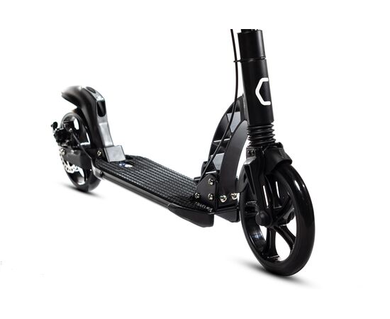 Самокат COD-X 5.0 с дисковым тормозом (черный), Цвет: черный, изображение 7