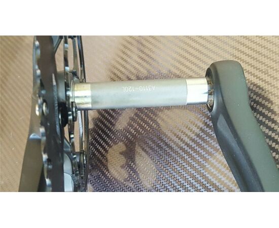 Система шатунов FSA Tempo, 170мм, 50/34, шоссе, под квадрат, 8ск. (черный), изображение 3